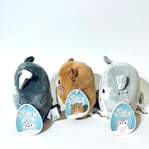 6 Squishmallows, Maurice,Wilfred,Omar,Willy,Chip & Nikita - Picture 5 of 7